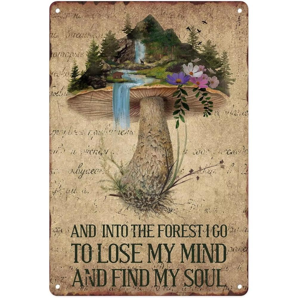 Metal Sign Just Look Up Smile Say I Know That Was You Dragonfly Dandelion Vintage Tin Sign Wall Art for Home Cafe Pub Decor