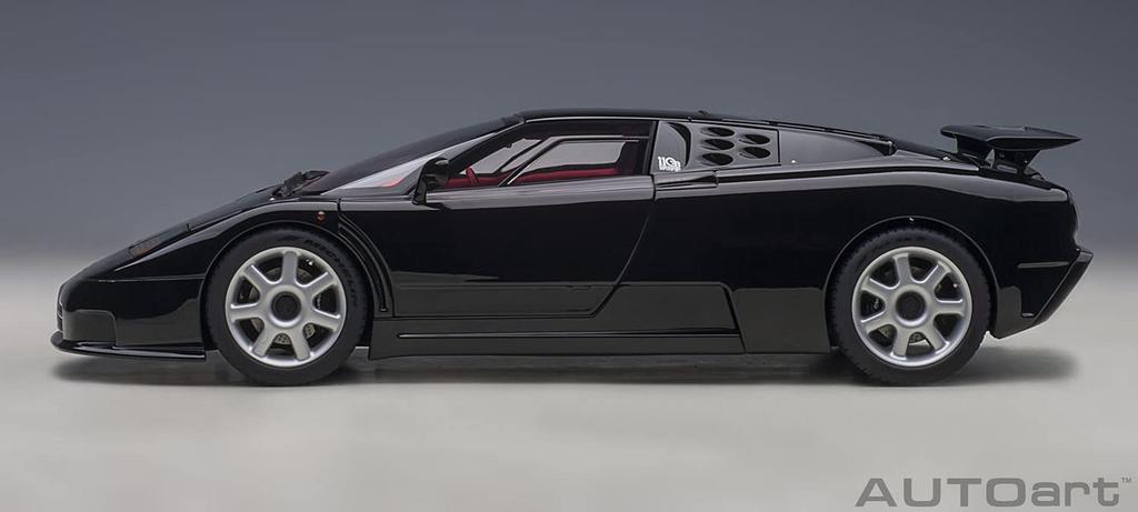 AUTOart Bugatti EB110 SS Black Finished Product 70919 1/18