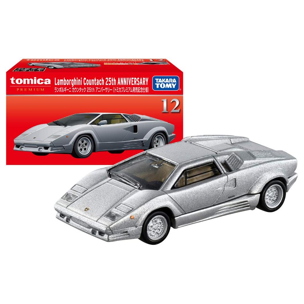 Tomica Premium 12 Lamborghini Countach 25th Anniversary Premium Release Commemorative (Tomica Edition)