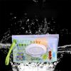 2PC EVA Portable Snap-Strap Tissue Box Wet Wipes Bag Flip Cover Cosmetic Pouch Outdoor Useful Baby Stroller Accessories