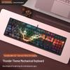 Silent Blue Switch Gaming Mechanical Keyboard - High-Performance Esports & Office Use, Stylish, Cost-Effective