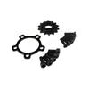 Motorcycle Rear Wheel Widening Kits Rear Wheel Widening with Chain Sprocket Screw For SURRON S X SEGWAY X160 X260 JFG