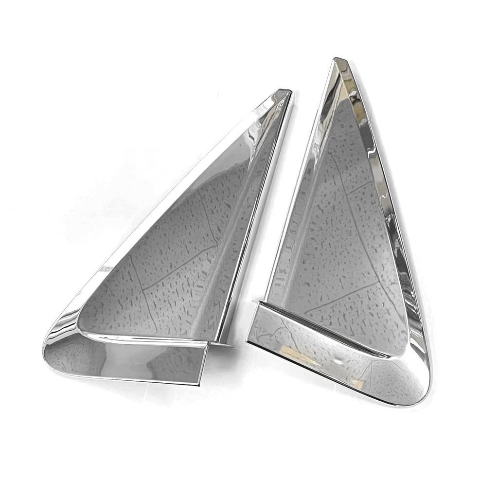 CGP Door Mirror Base Covers, Adhesive Type, Chrome, for Late Model Hijet Trucks (December 2021 and later), CGP-5945