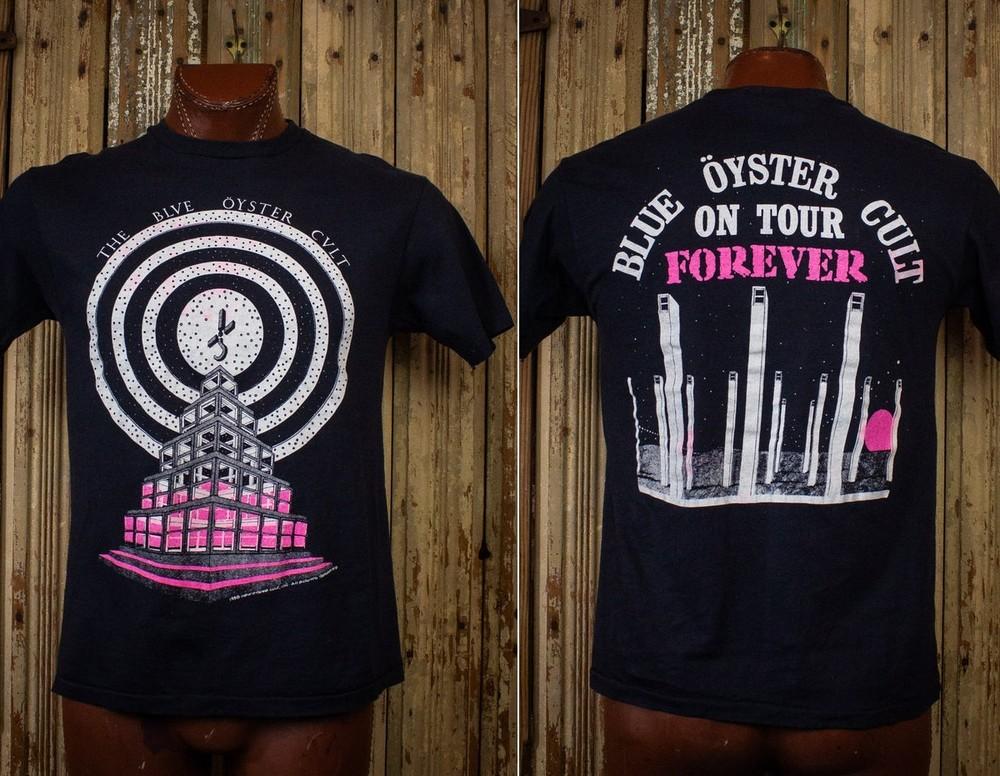 

Blue Oyster Cult On Tour Band Black 2 Side T-Shirt Unisex Gift Size S-5XL HRB457 Unisex T-Shirt XL