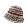 Color Matching Fisherman Hat Children Spring and Summer Fashion Sunscreen Hat Hollow Bucket Hat Retro Basin Hat
