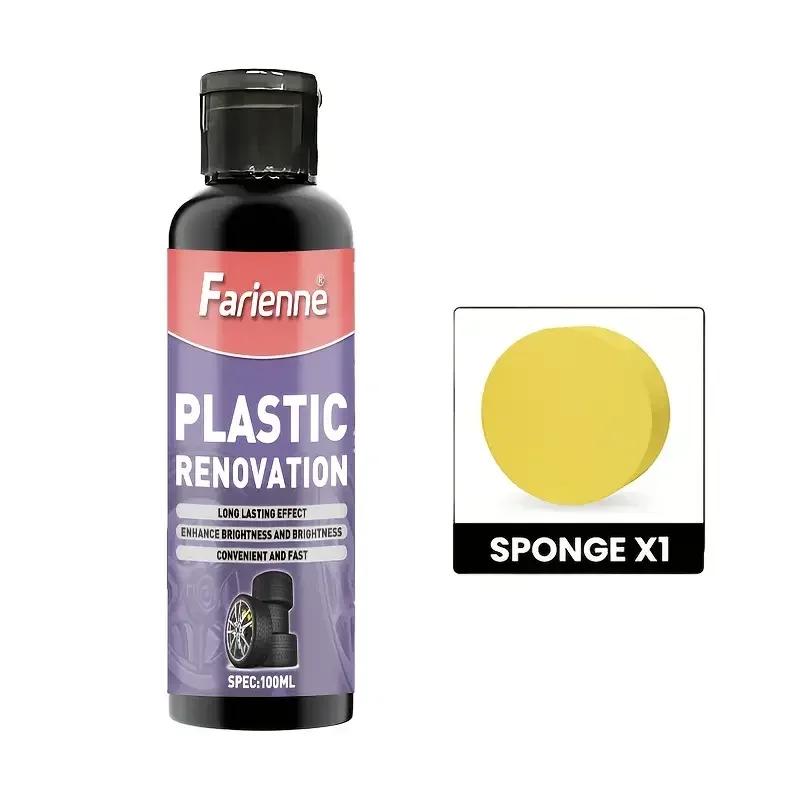 

Premium Car Tire&Plastic Shine Wax - Durable Protection & Gloss Enhancer for Plastic Parts, Long-Lasting Maintenance Coating 100ml