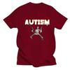 Autism Skeleton Meme Humor Funny Skull Men Women Fashion Hip Hop T-shirt Short Sleeve Fashion Casual Tshirt Oversized T Shirt