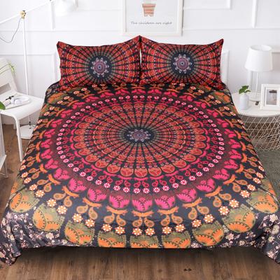 Mandala Bedding Set Duvet Cover With Pillowcases Boho Bedroom Comforter Set Home Double Size Large Home Textile Hot Drop Ship