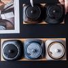 Ceramic Spice Jar Set Includes Lid Spoon Smooth Surface Seasoning Pot Container for Sugar Salt Pepper Condiment Kitchen