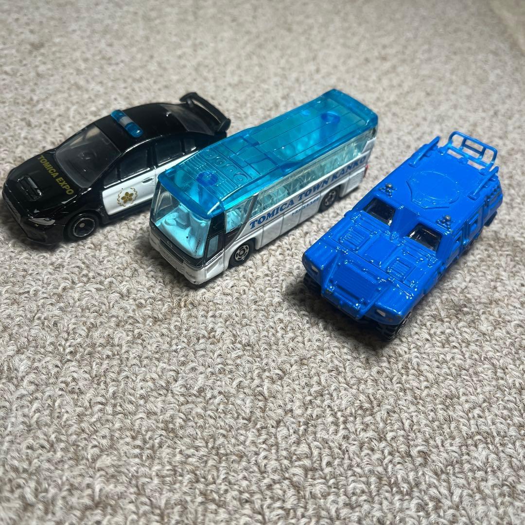 Used Tomica event model set of 3