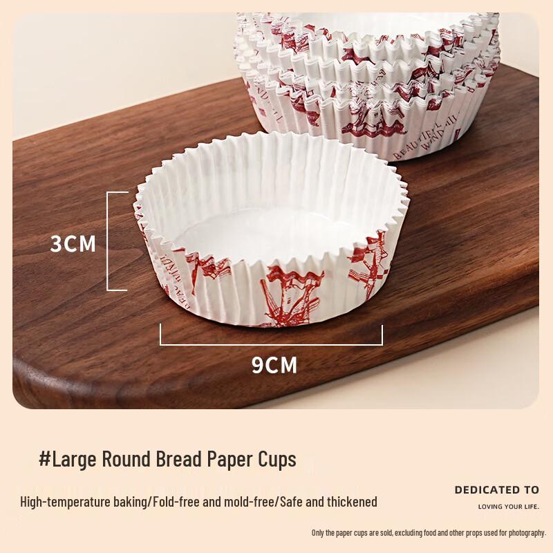 Einweg-Backpapier-Tabletts und -Förmchen