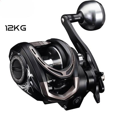 Nauja „Baitcasting“ ritė su viena galia rankena, žvejybos ritė, „Baitcaster“, 6 guoliai, 6,3 pavaros koeficientas, „Drag Clicker“, nauja