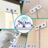 TeLIfe Entrance Tile Entrance Tile Flooring Main Deck Squeegee Bath Cleaning Bathroom Floor Spare 4 Replacement Mop Veranda Window Suitable for