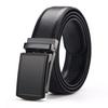 Dolly Road, Reverse Buckle Belt 3.5 Automatic Buckle Two-Layer Cowhide Belt, Men'S Leisure Belt