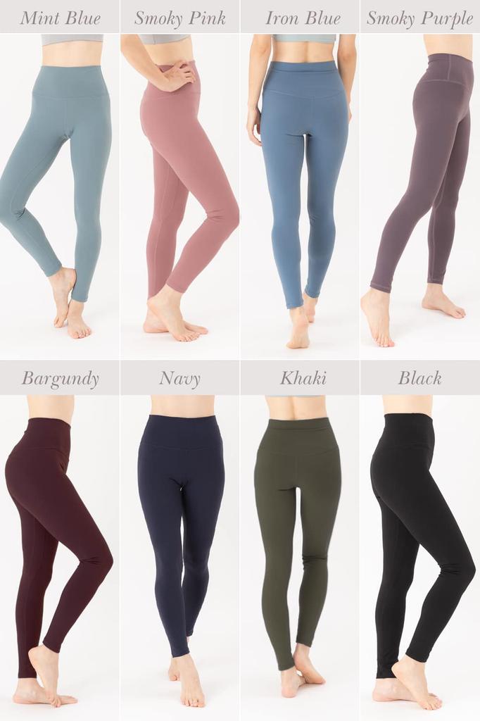 Necker Yoga Yoga Dehnbar und Leggings, Stressfreier Komfort, Hosen mit hohem Bund, Schnelltrocknend (M, Khaki)