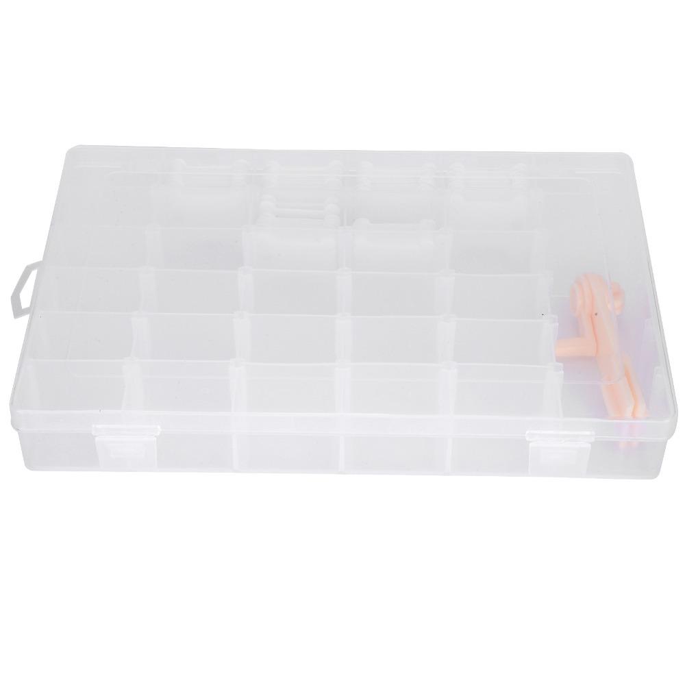 Stickers Included Floss Organizer Box 36 Compartments Embroidery Floss Organizer  For DIY Sewing