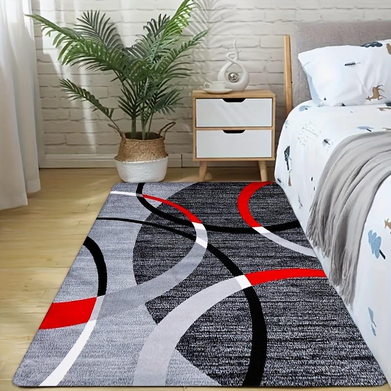 1 Pièce Tapis de Cuisine Anti-Fatigue, Style Minimaliste Moderne Impression R Imperméable Antidérapant Épais Rembourré Tapis Confort pour Être Debout 80*120cm