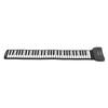 61 Keys Hand Roll Piano Portable 4D Stereo Surround Sound Roll Up Keyboard Piano for All Ages PM61