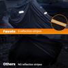 Favoto Motorcycle Cover Waterproof Outdoor - All Season Sun Protection Oxford with Lock-Holes Rain Snow Windproof Dustproof Universal Fit Motorbikes
