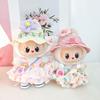 Labubu Generation 1 & 2 Vinyl Figures with Summer Chic Wardrobe: Straw Hats, Sundresses & Canvas Sneakers Not Cluding Dolls