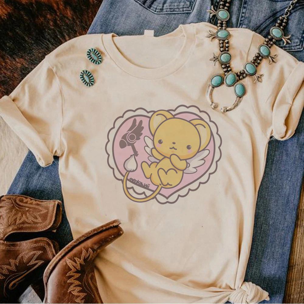 Cardcaptor Sakura tshirts Women designer tshirt female Japanese Unisexga y2k clothes