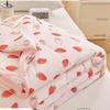 OEING Ice Cream Cartoon Cool Summer Quilt
