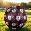 Burnley FootballPrinted Size 5 Soccer Ball, Anti Slip Adult Match Football Souvenir for Football Fans