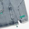 Unisex Denim Anorak  Light Blue 