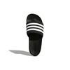 adidas Womens Adilette Comfort Slides 'Core Black White' (women's Sizes) Core Black / Cloud White / Core Black Slide Slippers AP9966