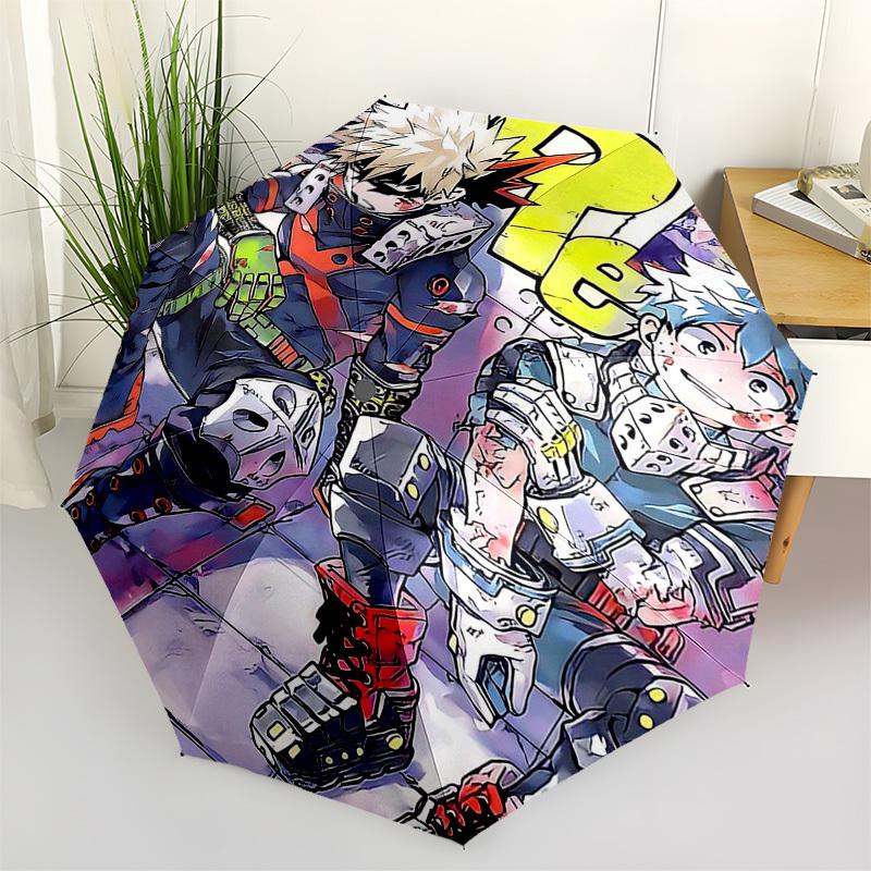 

1pc Re: Born! - Anime Characters Outdoor Umbrella | Automatic Opening & Closing | Portable 3-Fold Design | 8-Rib Iron Frame | Ideal Gift for Fans