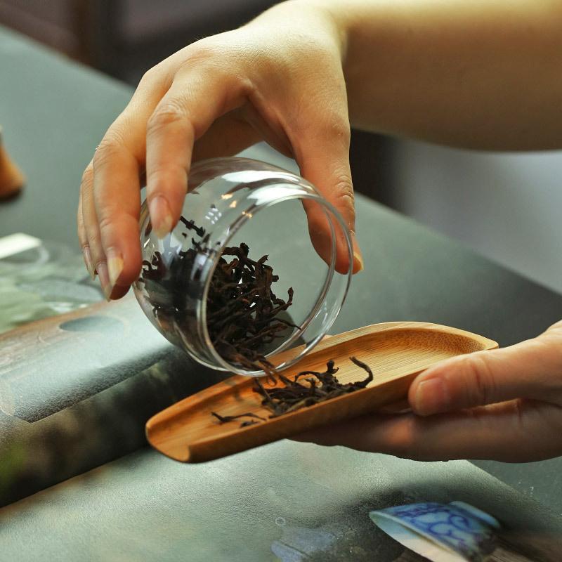 Small Glass Jar With Lid Sugar Container Bottles Kitchen Storage Glass Jars Transparent Mini Tea Storage Bottle