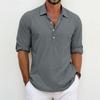 Men's Crochet Trimmed Shirt