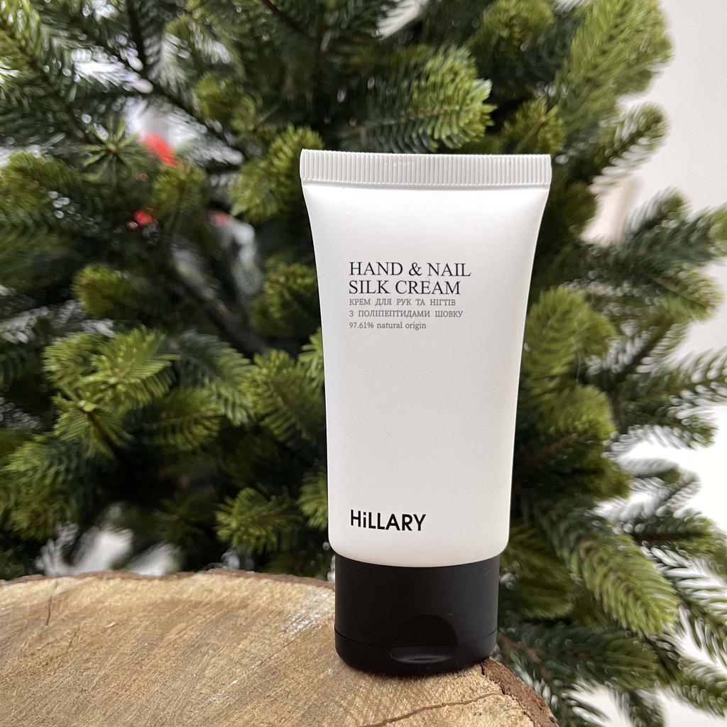 Крем для рук и ногтей с полипептидами шелка Hillary Hand and Nail Silk Cream, 30 мл