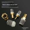 4/6/1 Inch Soft Water Hose & Oil Filter Screen Connector for Fish Tank Pump Impurity Isolation.