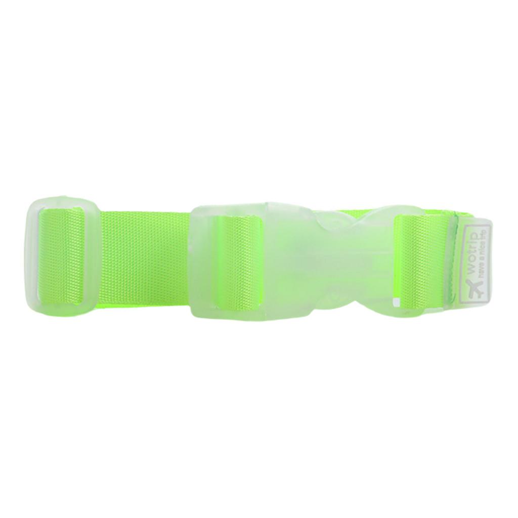 Travel Luggage Nylon Strap With Secure Buckle Multiple Colors Anti Loss Durable