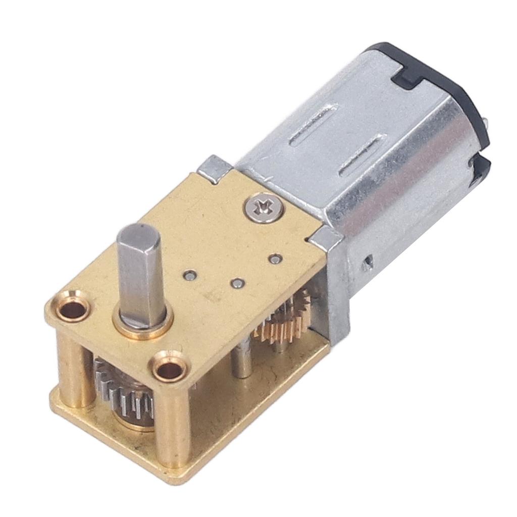 Silnik prądu stałego 12V z przekładnią z podstawą stałą pojedynczy wał szczotkowany wysoki moment obrotowy przekładnia ślimakowa redukcja prędkości