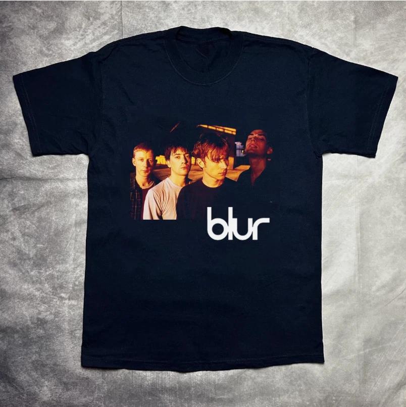 Blur band Gift For Fan Black Unisex Cotton T-Shirt All Size 2XL