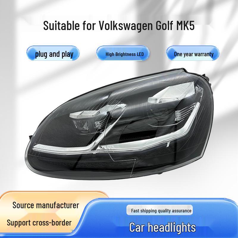 LED Projector Turn Signals for Dual-Color Headlights: 2003-2008 VW Golf MK5