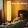Soft Light Floor Lamp, 58 inch Simple Design Morden Slim Warm Light 3000K LED Tyvek Fabric Shade with LED Lamp for Living Room Bedroom Game Room