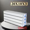 20x10x3mm  Super Powerful Block Neodymium Magnet  With double-sided adhesive Magnet N35 Strong Permanent Magnetic imanes