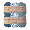6PC T-Shirt Yarn Elastic Fabric Crochet Cloth Yarn for DIY Knitting, Spaghetti Yarn Thick Knitting Yarn for Hand DIY Bag