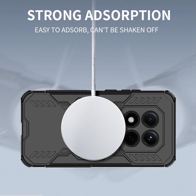 KEYSION Heat Dissipation Case for Redmi Note 15 5G 15 Pro 4G Magnetic Cooling Shockproof Phone Cover for Redmi Note 15 Pro+ 5G