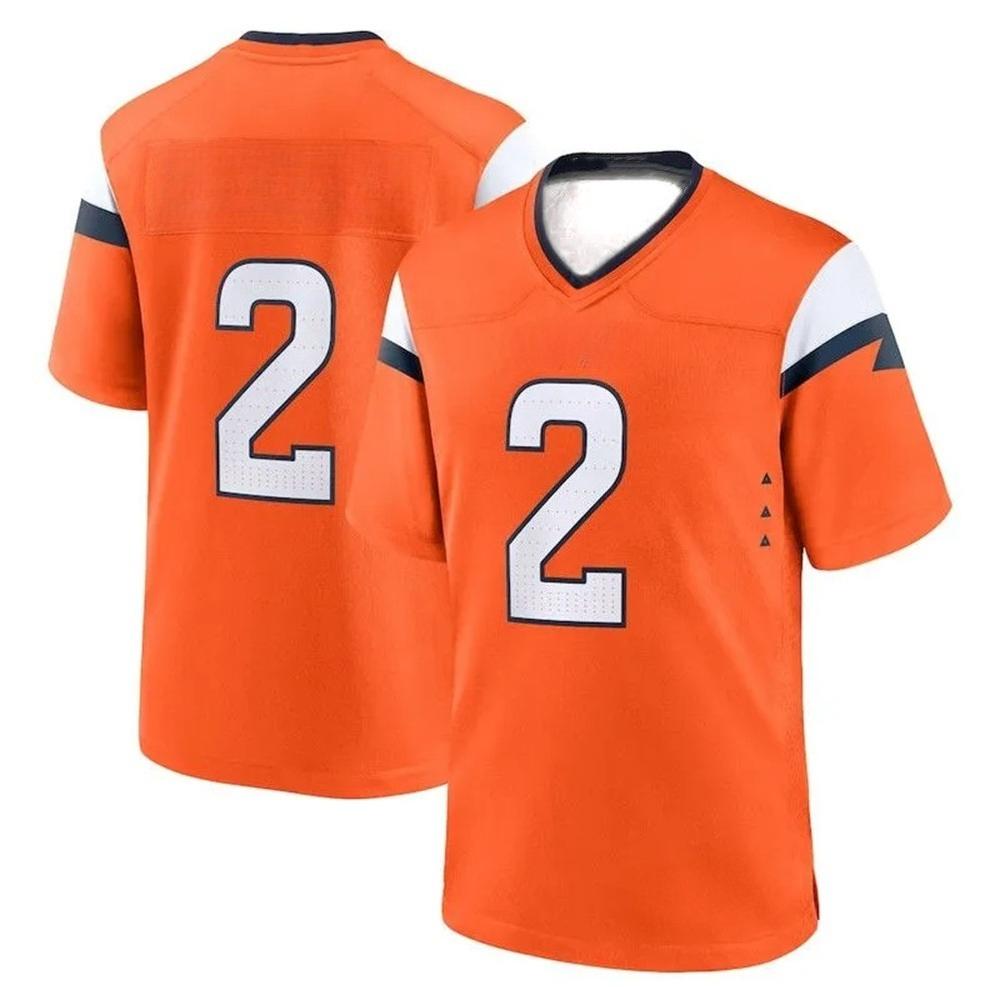 Maglietta a maniche corte da rugby estiva Denver per adulti uomini e donne Broncos Abbigliamento da allenamento Maglietta Sportiva per bambini Top casual