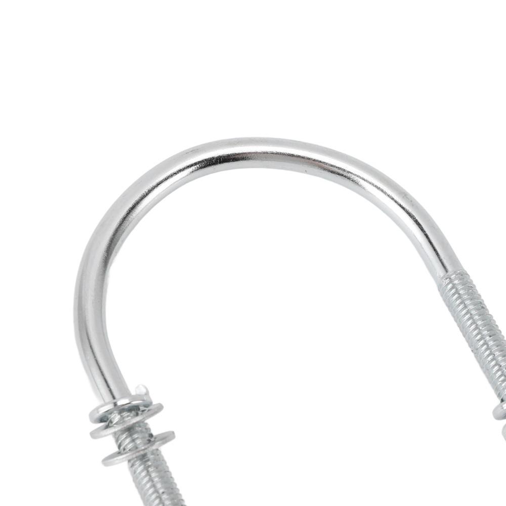 Iron U Bolts Easy Installation Mast To Mast Mount Bracket Antenna Mast Clamp Kit Network Bridge