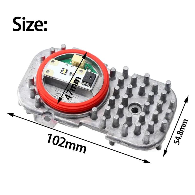 1305715084 for BMW X3 F25 Pre-LCI Xenon Headlight 2011-2014 Daytime DRL LED Angel Eye Maker Light Diode Module 63117263051