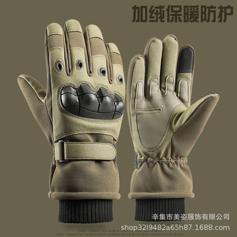 Outdoor warm sports training riding motorcycle fleece riding windproof and cold proof