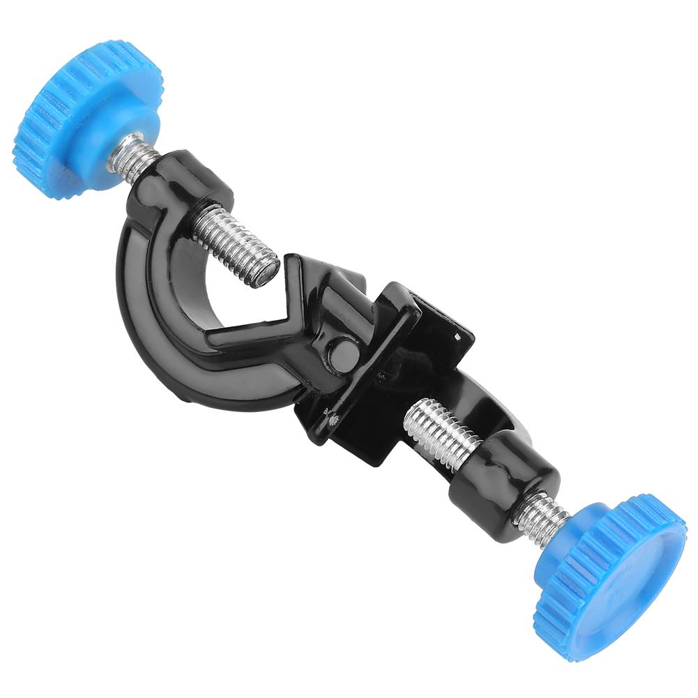 2 stücke Große Labor Kreuz Klemme Halter Stange Stehen Rack Klaue Clip Grip Unterstützung