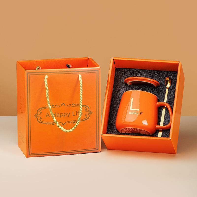 55° Temperature-Regulating Ceramic Coffee Mug Gift Set