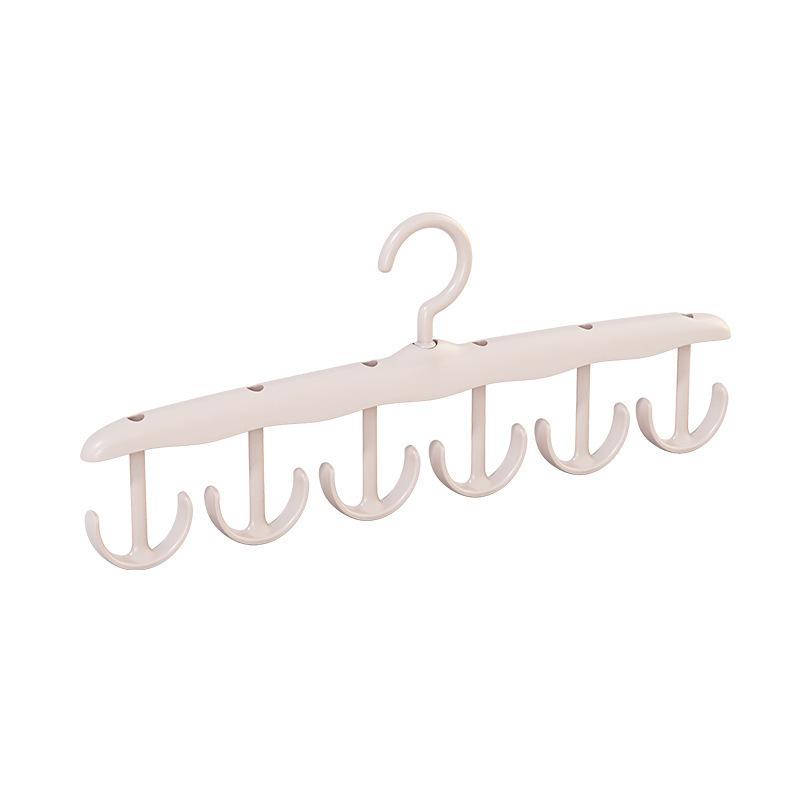 12 Hook Rotatable Hook Hanger,Underwear Sling Wave Drying Hanger, Multi-Functional for Home Dormitories,Storage Organizer a Gift