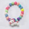 Trendy Cartoon Beaded Bracelet Lovely Princess Style Handmade Wristband Gift for Girls